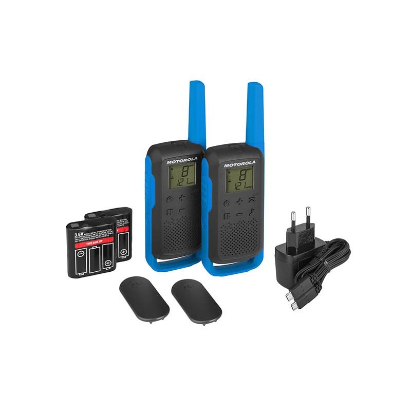 Motorola Talkie-Walkie T62 - Pack de 2