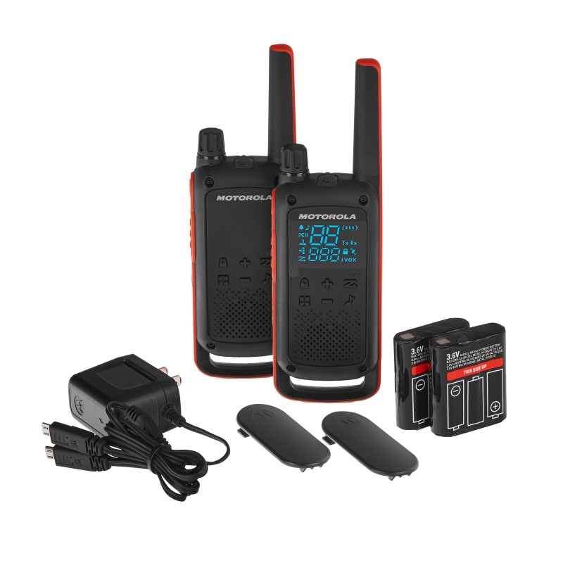 Motorola Talkie-Walkie T82 - Pack de 2