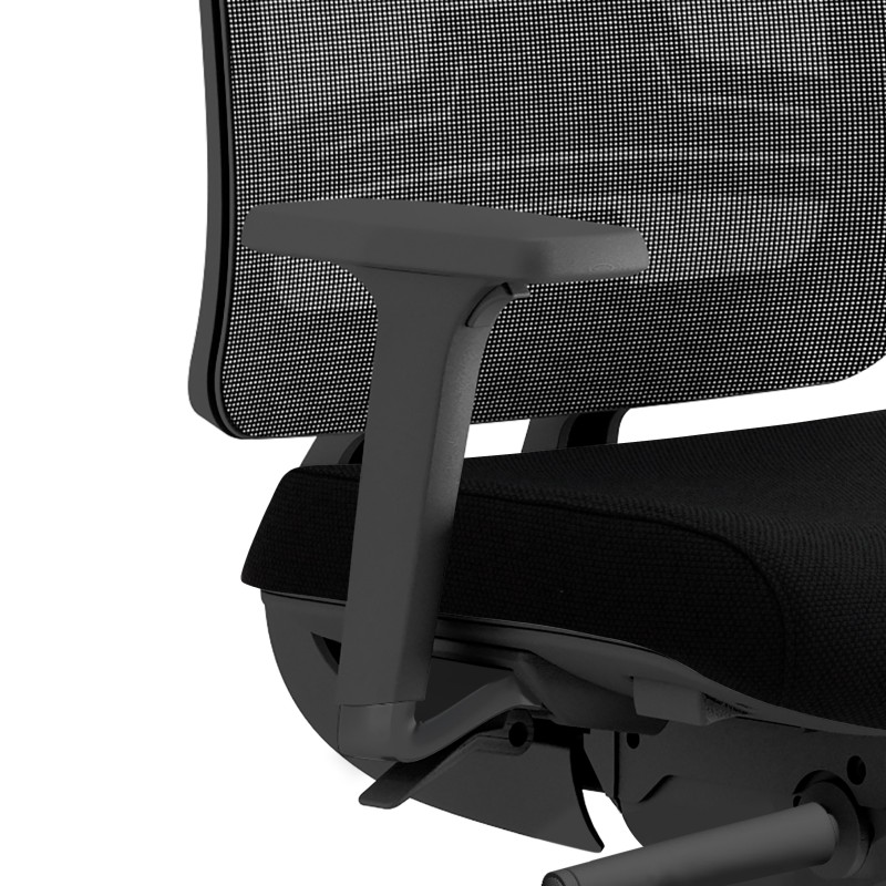 Accoudoirs réglables 4D pour siège Tarah - Noir