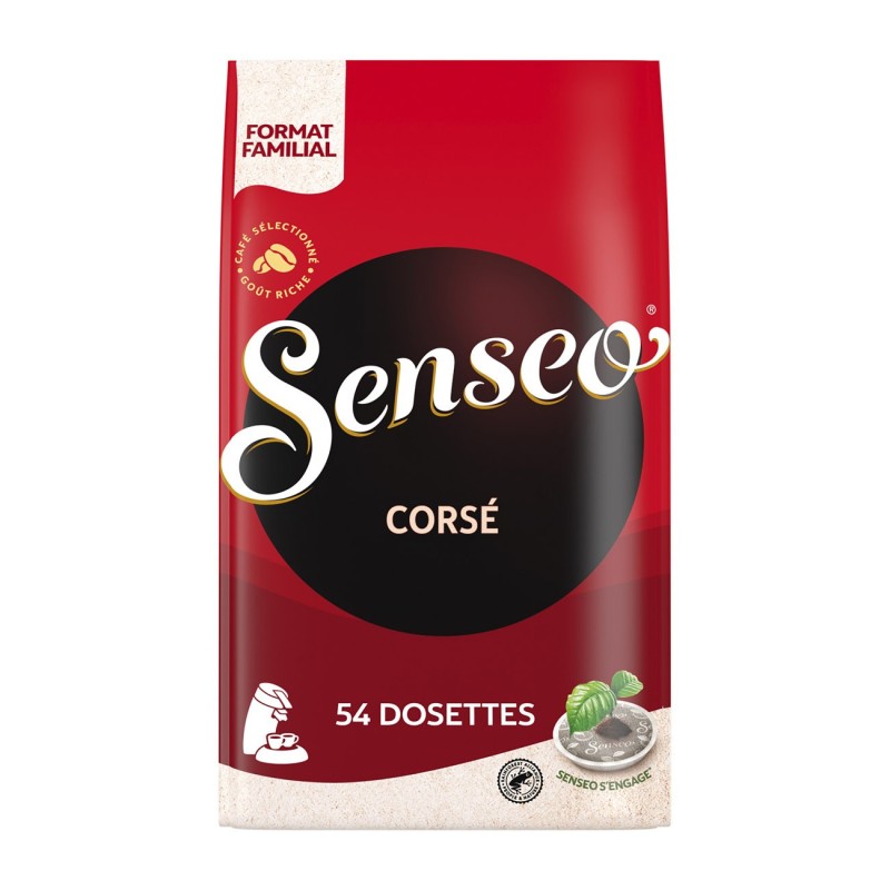 Senseo Café Corsé - 54 dosettes souples