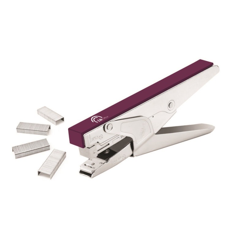 LITTLE BALANCE EB-20 Pince agrafeuse métal capacité 20 feuilles - Prune