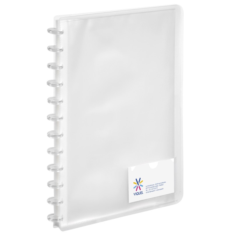Viquel Porte vues Géode A4 - Polypropylène - 30 pochettes - 60 vues - Incolore