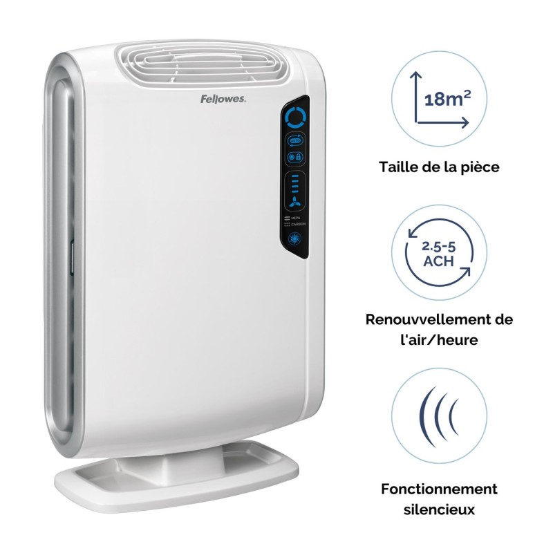 FELLOWES Purificateur d'air AeraMax DX55 pour pièce 18 - 28 m²