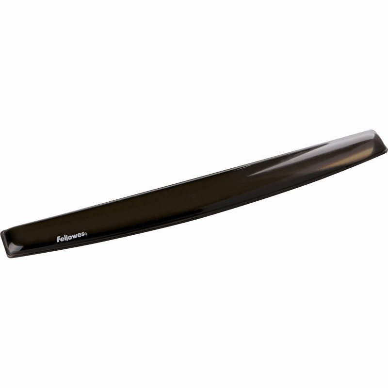 Fellowes Gel Crystal - Repose-poignet pour clavier - Noir