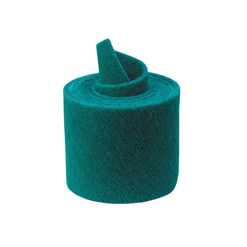 Tampon à récurer la vaisselle en rouleau 3m - Vert