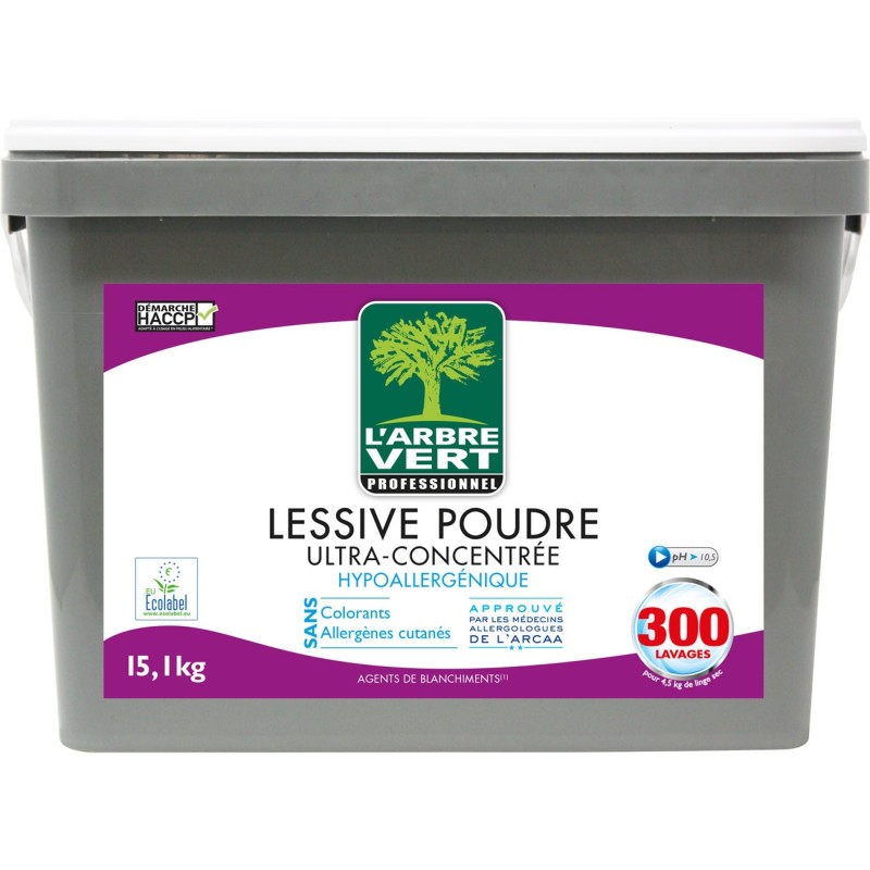 Arbre Vert Lessive poudre ultra concentrée - 303 doses - Parfum fleuri