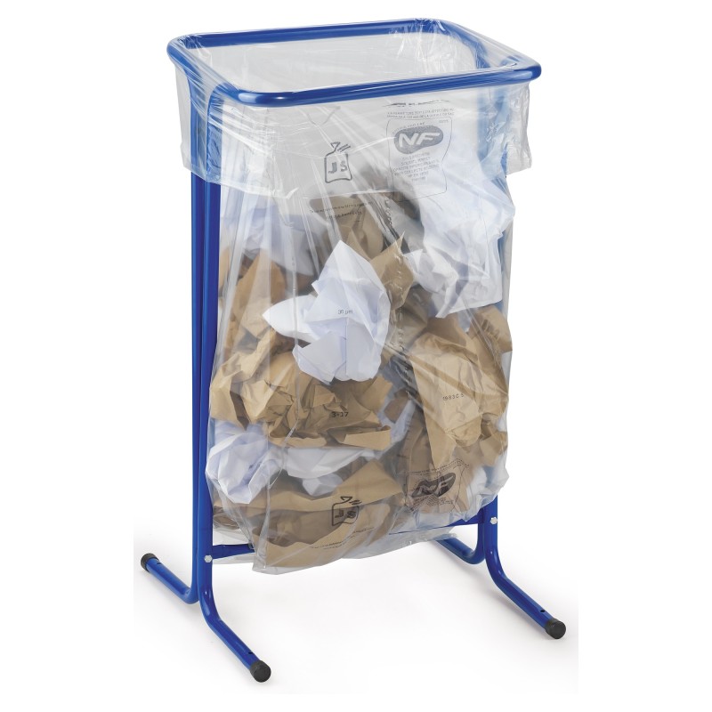 Support sac sur pied - 110L Bleu