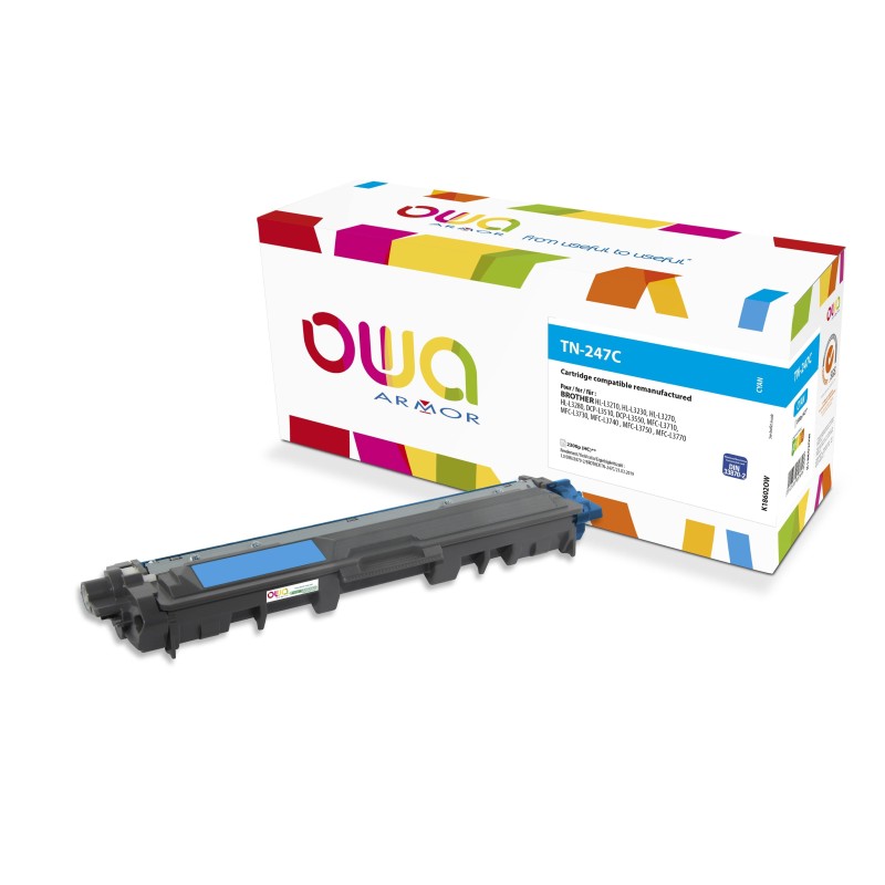 OWA Toner compatible BROTHER TN247C - K18602OW - Cyan