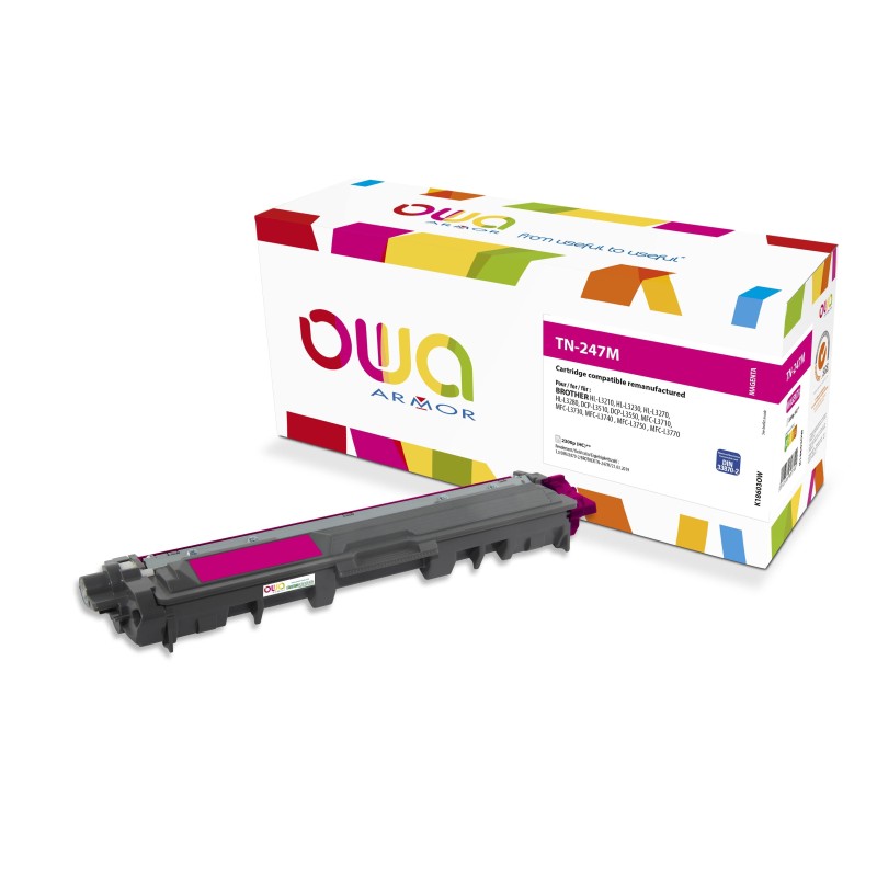 OWA Toner compatible BROTHER TN247M - K18603OW - Magenta