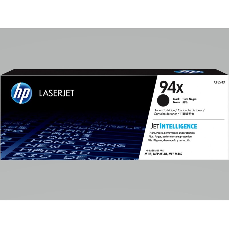 HP 94X Toner authentique grande capacité CF294X - Noir