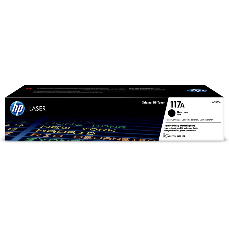 HP 117A Toner authentique W2070A - Noir