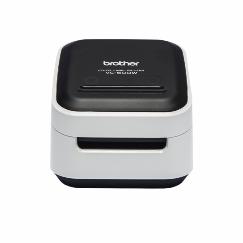Brother VC-500W Imprimante d'étiquettes - Thermique directe - Polychrome : Noir et Gris