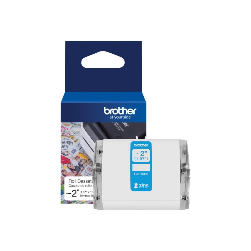 Brother Ruban d'étiquettes tout-en-couleur CZ-1005 - 5 m x 50 mm