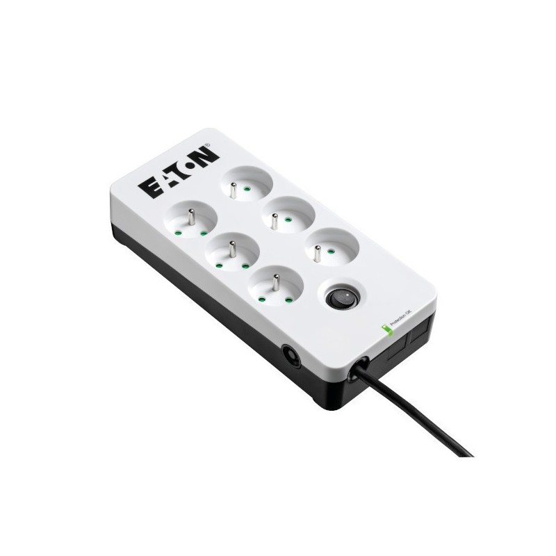 Eaton Protection Multiprise parafoudre Box 6 FR - 6 prises