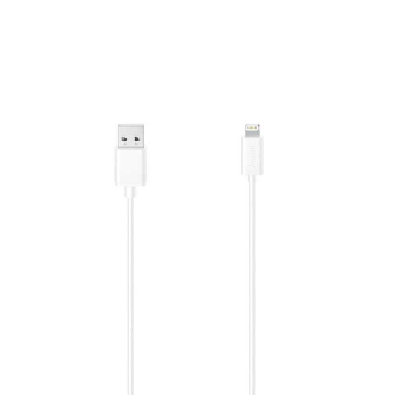 Hama Câble Lightning USB-A pour appareils Apple - 1,5 m - Blanc
