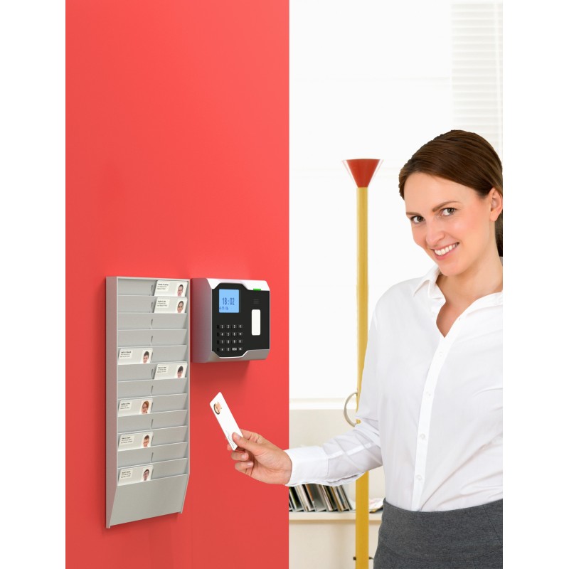 Paperflow Porte badge mural - 24 cases