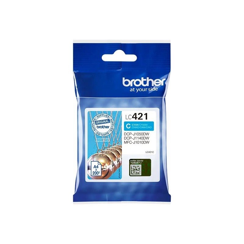 Brother LC421C Cartouche d'encre originale - Cyan
