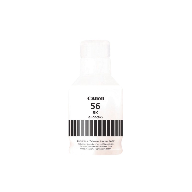 Canon GI 56 Bouteille d'encre authentique grande capacité 4412C001 - Noir