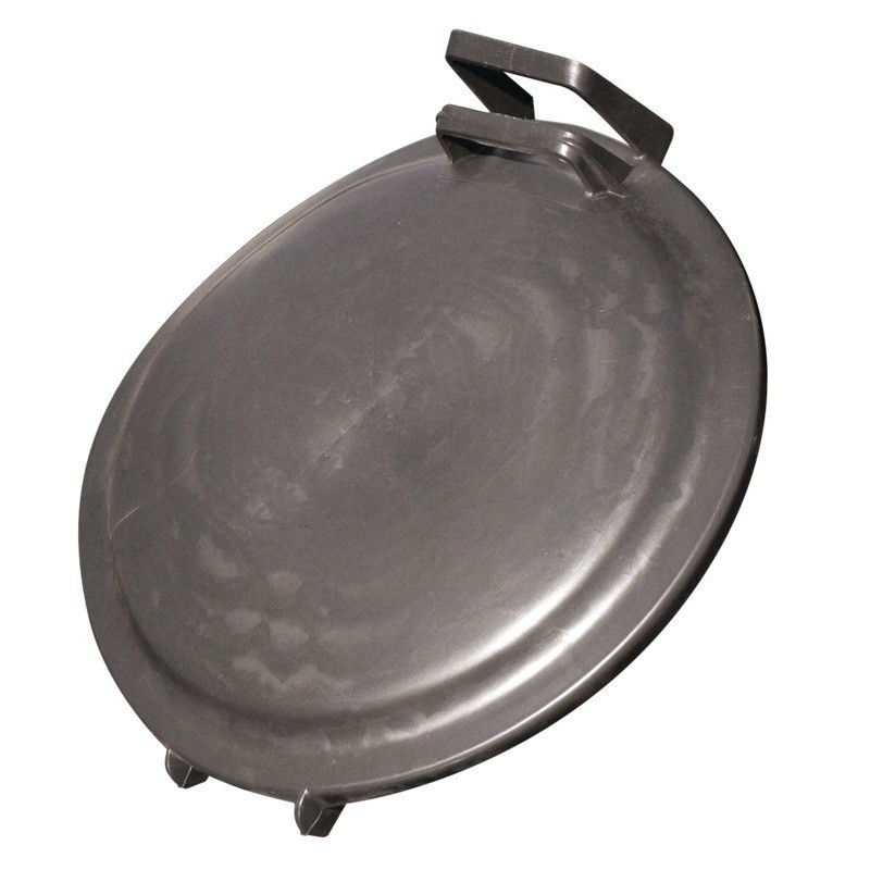 Taliaplast Couvercle pour poubelle de rue 50l - Noir