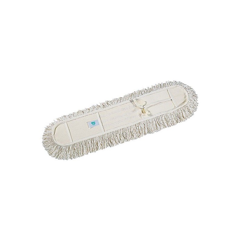 TTS Recharge de frange en coton - 60 cm - Blanc