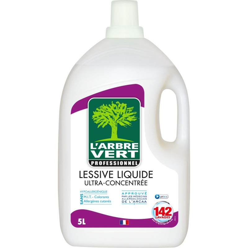 L'Arbre Vert Lessive liquide ultra-concentrée  - Bidon 5l