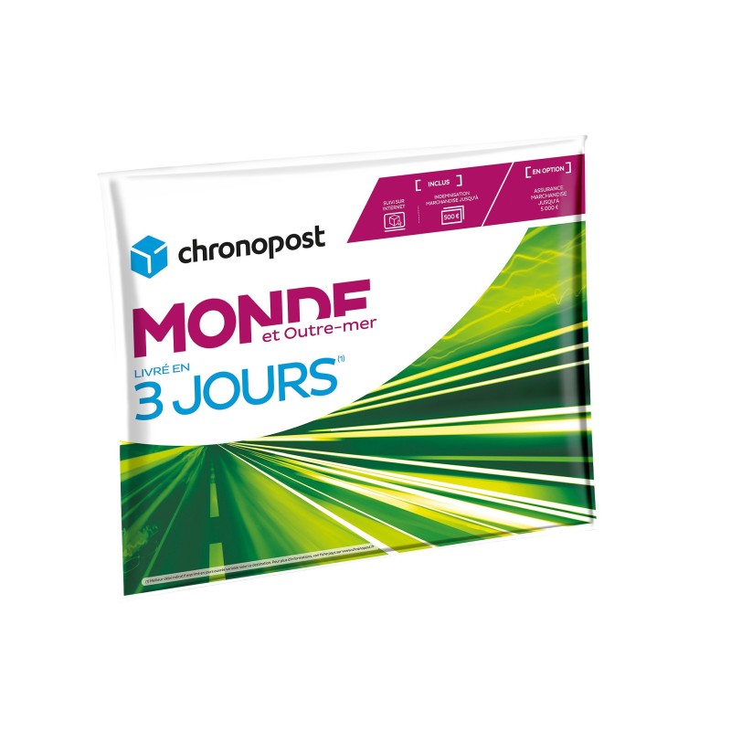 Chronopost Pochette gonflable Chrono Express Monde & Outre-Mer - 2 kg
