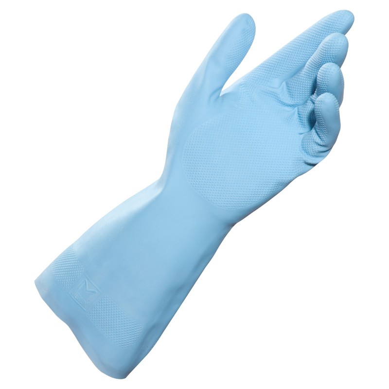 Mapa Gants de ménage Latex naturel Vital - Bleu - Taille 10