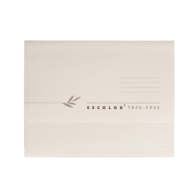 DJOIS by Tarifold  Chemise porte documents à soufflet Tree-Free A4 - Beige - lot de 10