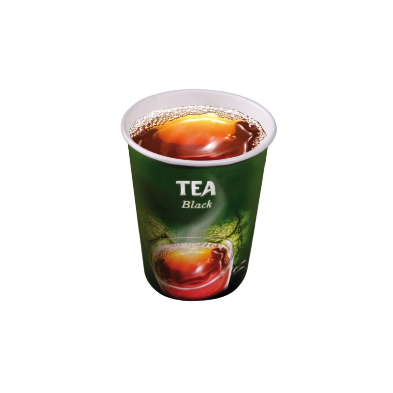 Papercup Gobelets operculés prédosés Thé noir 20 cl - Lot de 25