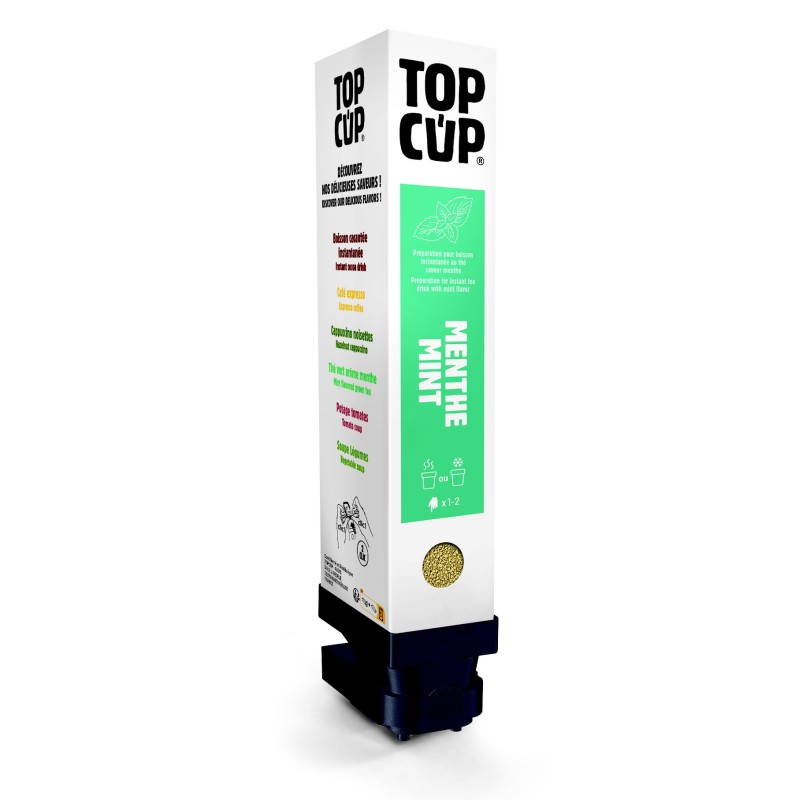 Top Cup Cartouche boisson instantanée -  Thé vert à la menthe - 52 doses