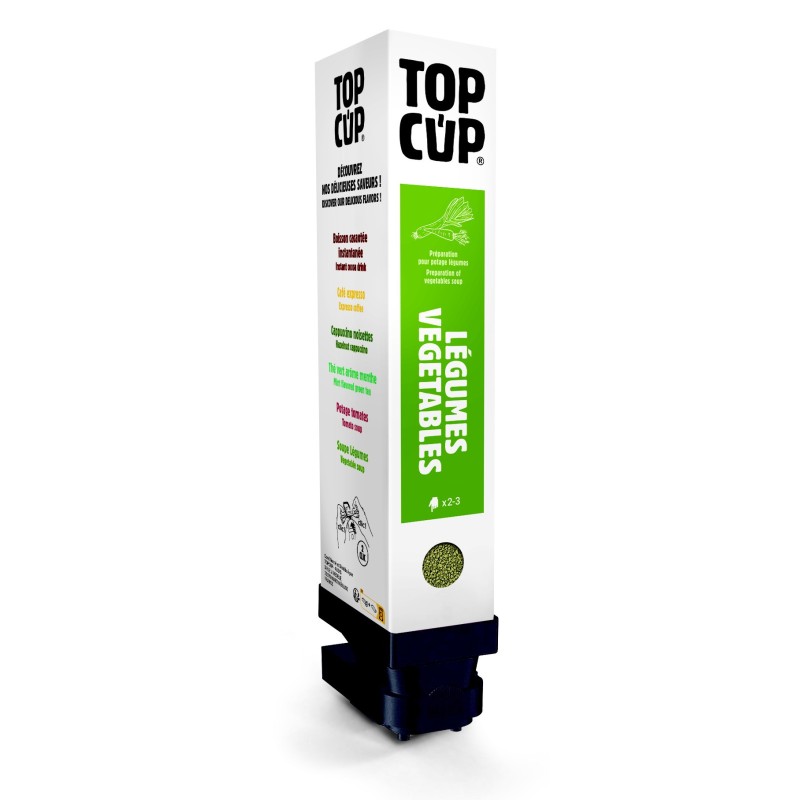 Top Cup Cartouche boisson instantanée - Potage aux légumes - 46 doses