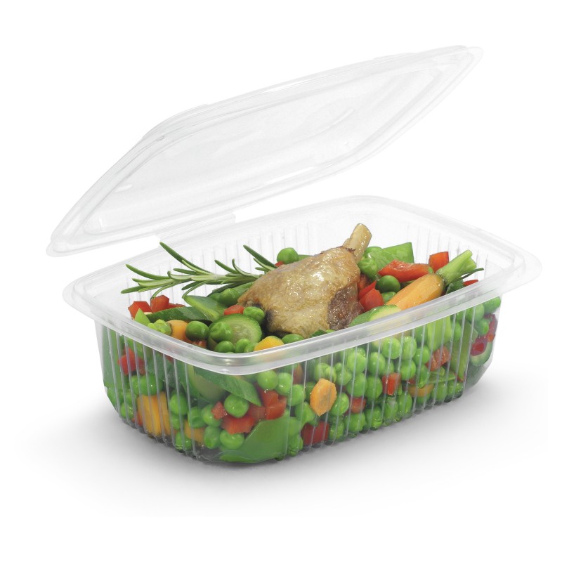 Boîte alimentaire Ondipack 80 cl - Transparent - Lot de 50