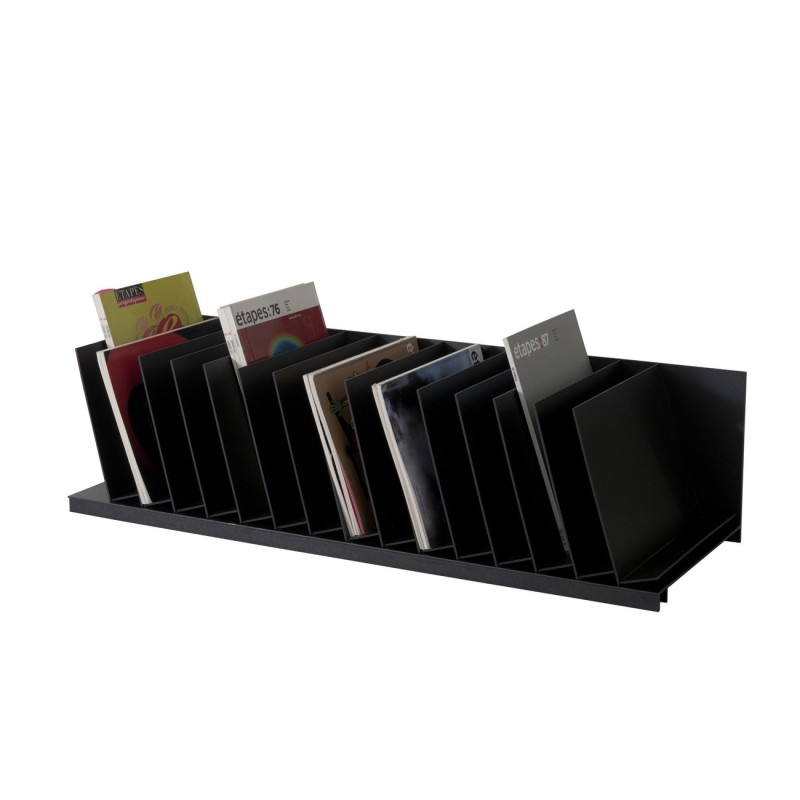 Paperflow Trieur 14 cases inclinées L.80,2cm - Noir