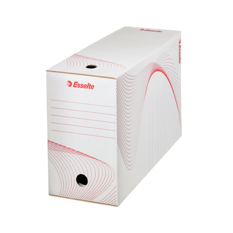 Esselte Boîte archives Boxy - Dos 15 cm - Blanc - Lot de 5