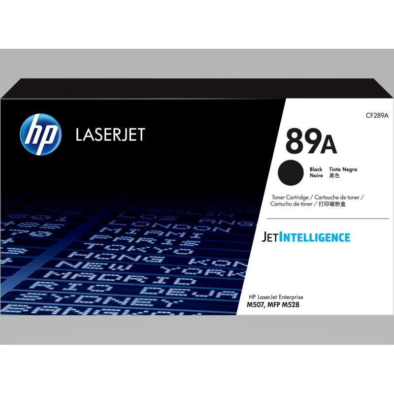 HP 89A Toner authentique CF289A - Noir