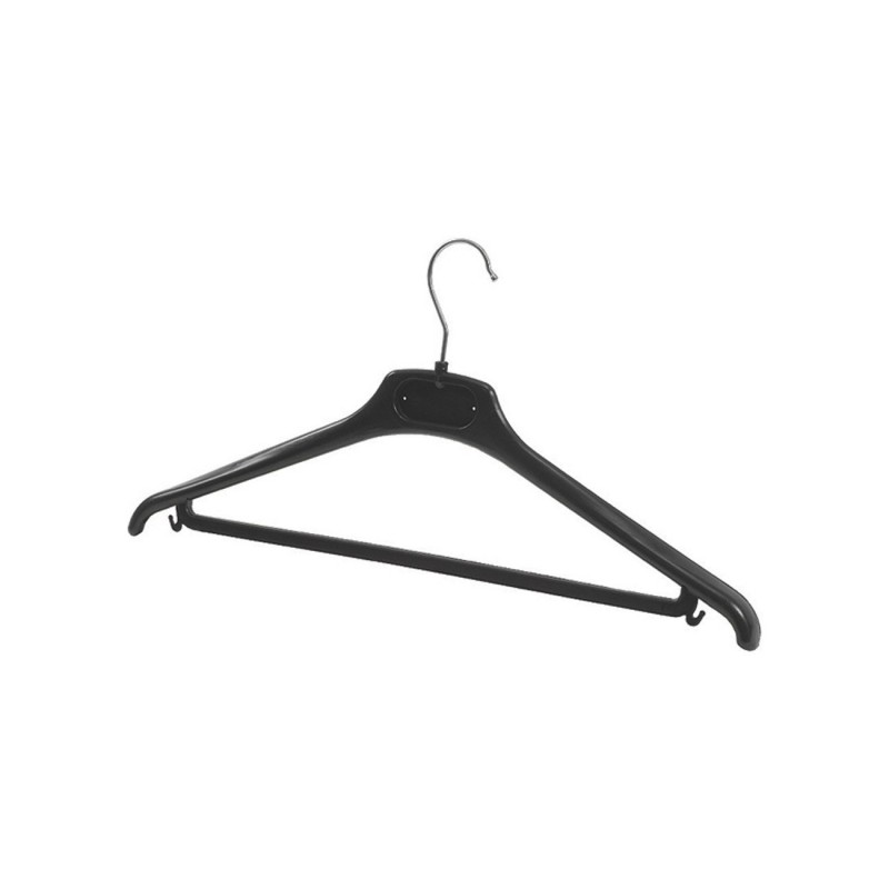 Alba Cintres Basic en ABS - Noir - Lot de 20