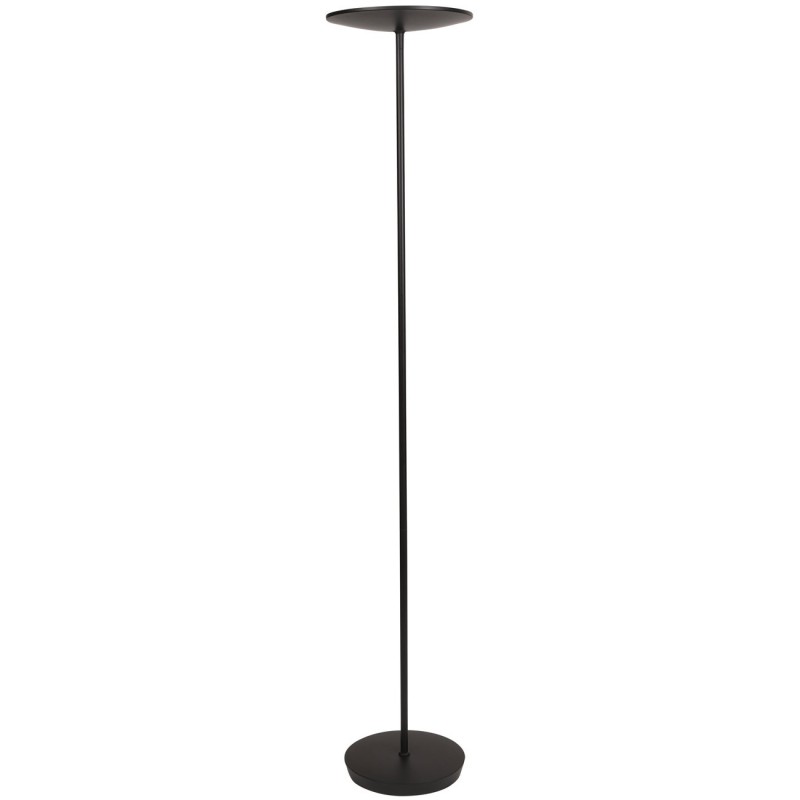 Alba Lampadaire Slim - Led intégrée - 30W - Variateur d'intensité - Noir