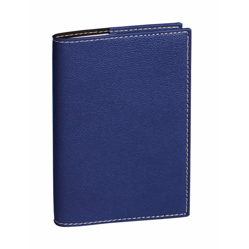 Quo Vadis Agenda Président semainier Club - 21 x 27 cm - Bleu marine - 2025