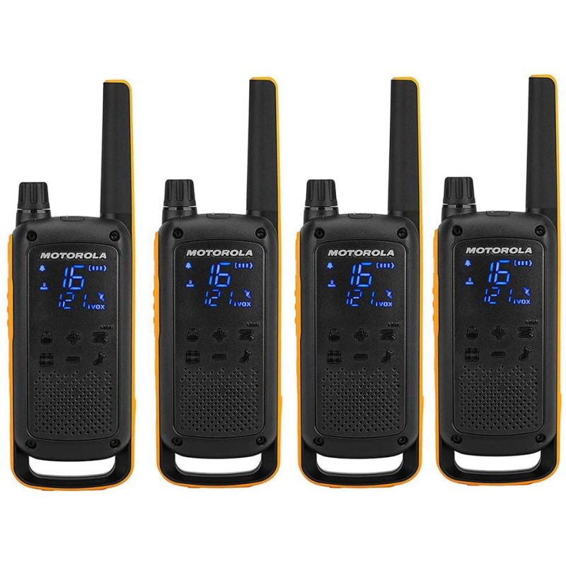 Motorola Talkie-Walkie TLKR T82 Extrême - Pack de 4