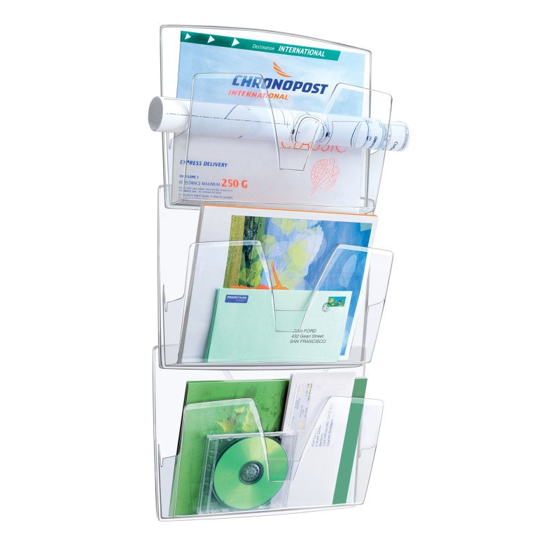 Cep Présentoir mural Ice 170 - Lot de 3 - Cristal