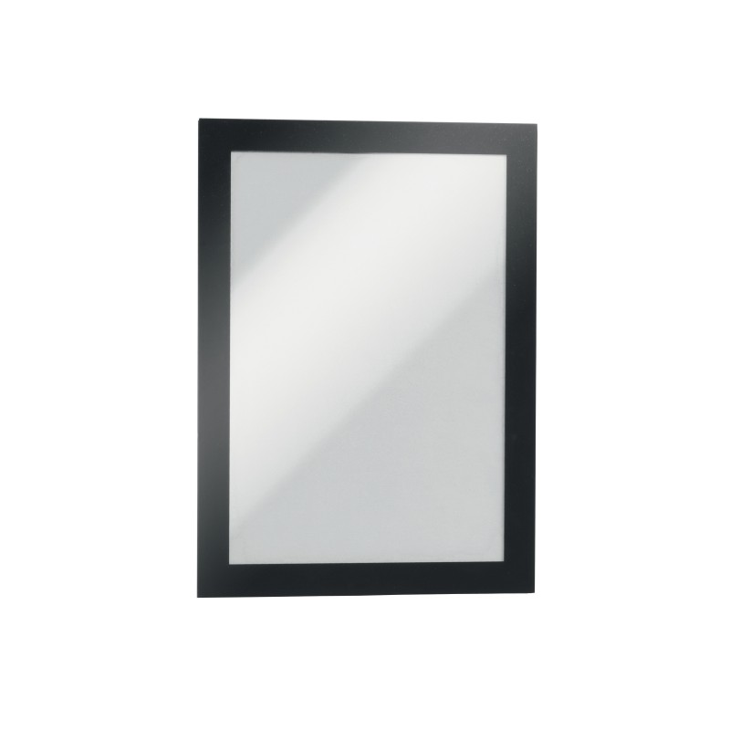 Durable Duraframe Pochette murale cadre d'affichage magnétique A5 - Cadre noir - lot de 5