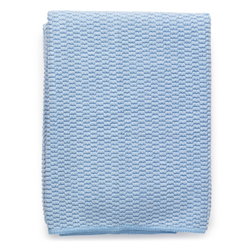 Spontex Lavette microfibre recyclée bleue - Lot de 5