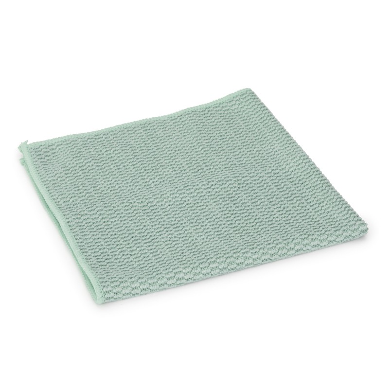 Spontex Lavette microfibre recyclée verte - Lot de 5