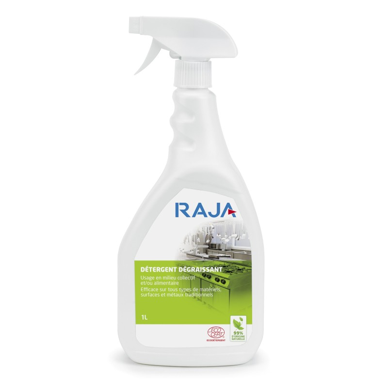 RAJA Détergent dégraissant concentré parfum Verveine - Spray 1L