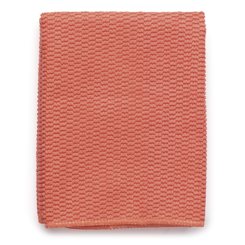 Spontex Lavette microfibre recyclée rouge - Lot de 5