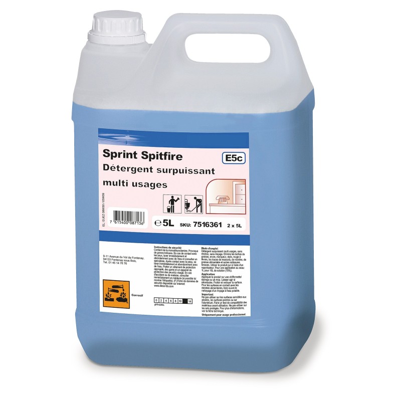 Takski Spitfire Plus Détachant de surfaces - 5 L