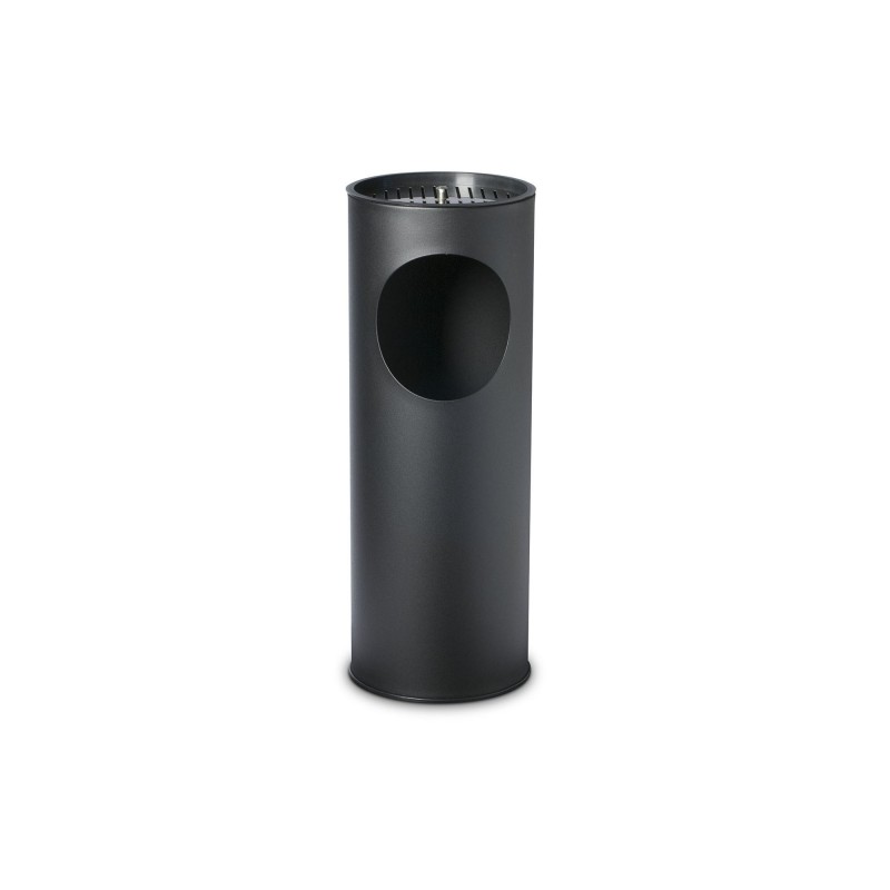 Poubelle cendrier 15l - Noir