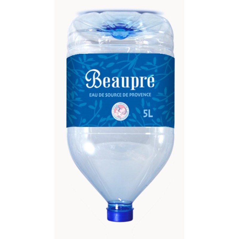 Eau de source Beaupré 5L - Lot 4 bidons