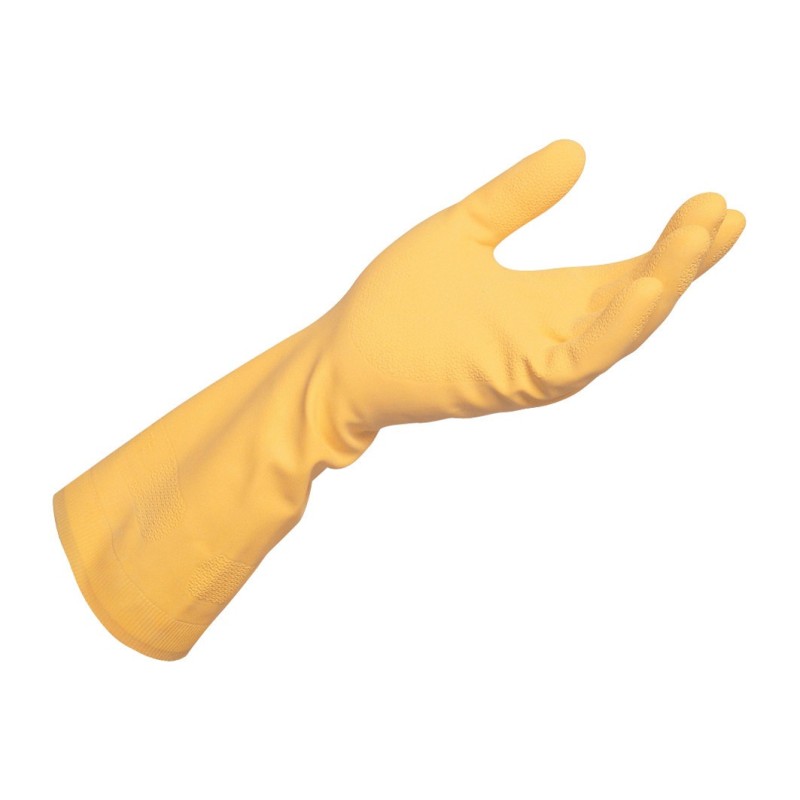 Mapa Paire de gants usage courant Medio 210 - Jaune - Taille 8 - Lot de 10 paires