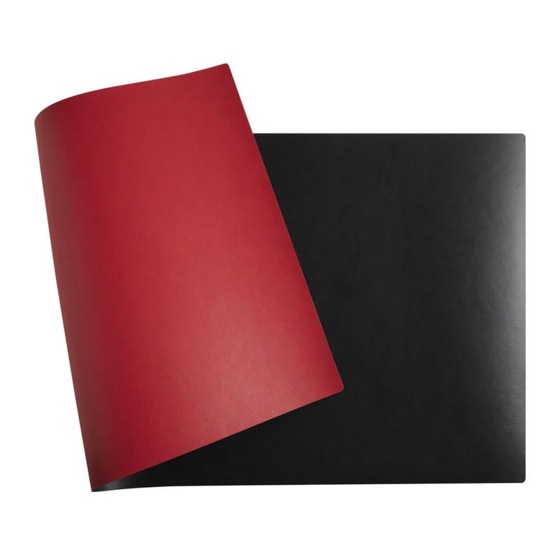 Exacompta Sous-mains souple 40 x 80 cm - Noir / Rouge